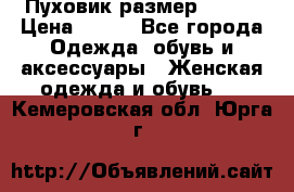 Пуховик размер 42-44 › Цена ­ 750 - Все города Одежда, обувь и аксессуары » Женская одежда и обувь   . Кемеровская обл.,Юрга г.